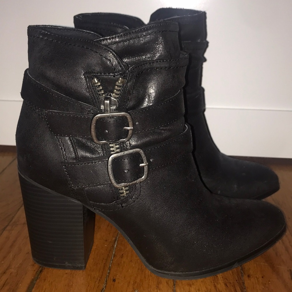 Carlos Santana Platform Booties